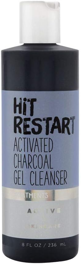 Bath & Body Works Active/Skincare Hit Restart Activated Charcoal Gel Cleanser, 8 Ounce