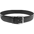 First Class Police, Sheriff, and Security 1.5" & 1.75" Plain and Basketweave Uniform Work Duty Genuine Leather Belt