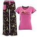 Lazy One Moose Junior's Pink Novelty Pajamas