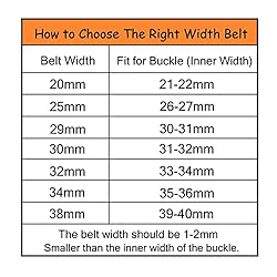 Vatee's Men's Adjustable Replacement Belt Strap