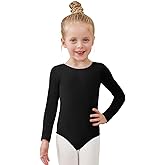 Century Star Leotard for Girls Long Sleeve -Ballet Dance Gymnastics Toddler Outfit Bodysuit Kids
