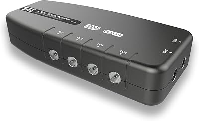 SLx Signal Booster SLx TV Amplifier Four Output 27820BMR Grey