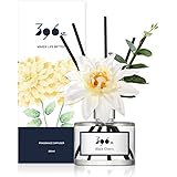396 st. Dahlia Flower Reed Diffuser, Black Cherry, 200ml(6.7oz) / Reed Diffuser Sets, Scentsy Home Fragrance, Scented Oils, H