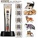 cyrico 5-Speed Dog Clippers Professional Heavy Duty Dog Grooming Clippers Trimmers Clippers for Dogs Cats with Intelligent LCD Reminder (5-Speed)