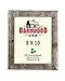 BarnwoodUSA Rustic 8x10 Inch Picture Frame 1.25 Inch Wide - 100% Reclaimed Wood, Weathered Gray