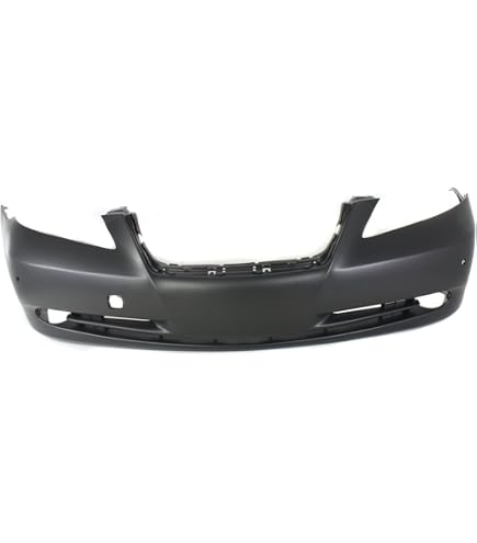 3-Piece Front Bumper Set For 2010-2012 Lexus ES350 – Lower Grille & Fog Light Bezels – Black