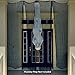 TissueDeep Black Creepy Cloth, Spooky Halloween Decorations for Haunted Houses Party Doorways Outdoors, 8.3 Yards X 79'' (Black)