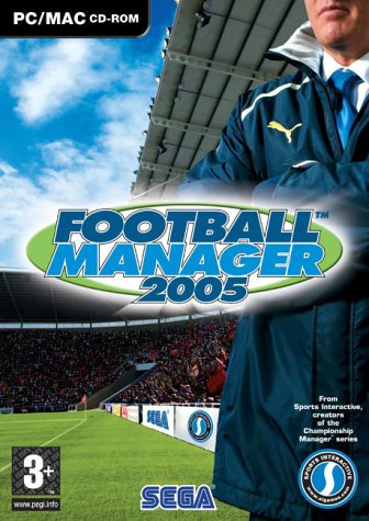 #3 — Football Manager 2005 (Mac/PC CD)