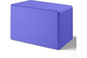 2024 Biguphate Yoga Blocks 9x 6x4 Inch，EVA Foam Yoga Block Supportive Latex-Free, Non-Slip Exercise Blocks, Yoga Accessories for Pilates, Meditation, Balance, Stretching and Deep Poses