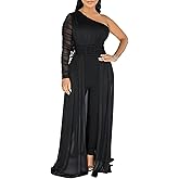 chicyes Women's Jumpsuits Dressy Date Night Rompers Long Sleeve Bodycon Pants Birthday Party Outfits Clothes