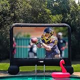 VIVOHOME 17ft Indoor and Outdoor Inflatable Blow up Mega Movie Projection Screen