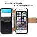 iPhone 6/6S Leather Case, Wallet birgus Leather Case [ GENUINE Leather of Cowhide ] for Apple Smartphone Phone 6/6S 4.7