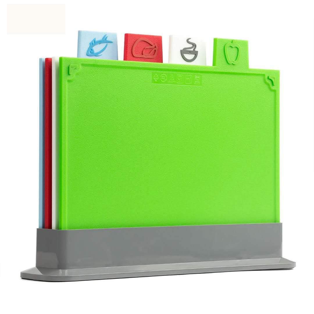 Buy Cutting Board Set, NonSlip Chopping Board with Stand, BPA Free