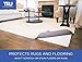 TRU Lite Non Slip Pad - Non-Slip Rug Pad for Hardwood Floors - Non Skid Washable Furniture Pad - Lock Area Rugs, Mats, Carpets, Furniture in Place - Trim to fit Any Size - 8' x 10'