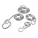 Didog Solid Snake P Choke Metal Chain Dog Collar (2.0mm35cm)