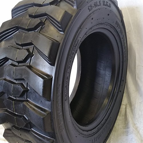 (1-TIRE) 10-16.5 Skid Steer Loader Tire, 14 PLY, NHS SKS 400