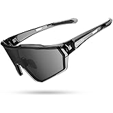 Rayli.Dar Polarized Sports Sunglasses for Men & Women UV400 TAC HD Lenses, Ultra Light TR90 Frame, Cycling Driving Glasses
