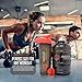 Half Gallon Water Bottle 64oz + 24oz Protein Shaker Bottle & Mixing Ball For Indoor/Outdoor Workouts, BPA & DEHP Free, Leak and Spill Proof, Sports Bottle, Large Jug 1.89L, For Gym Hiking Bodybuilding