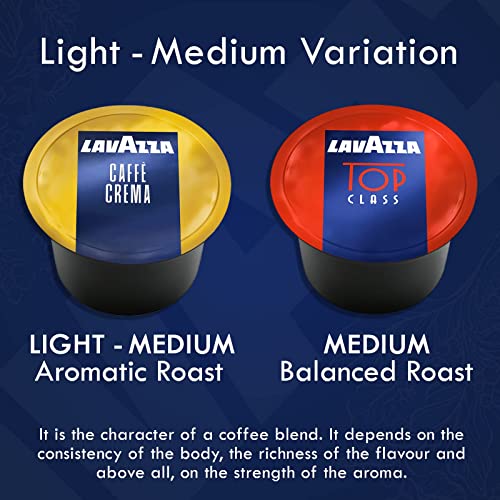Lavazza Blue Capsules Coffee Pods, Best Value Variety Pack Top Class