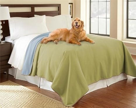 Amazon Com Mambe 100 Waterproof Furniture Cover For Pets And People King Queen 90 X 90 Bamboo Skyblue Kitchen Dining