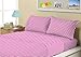 Kute Kids Super Soft Sheet Set - Polka Dot Brushed Microfiber for Extra Comfort (Pink, Full)