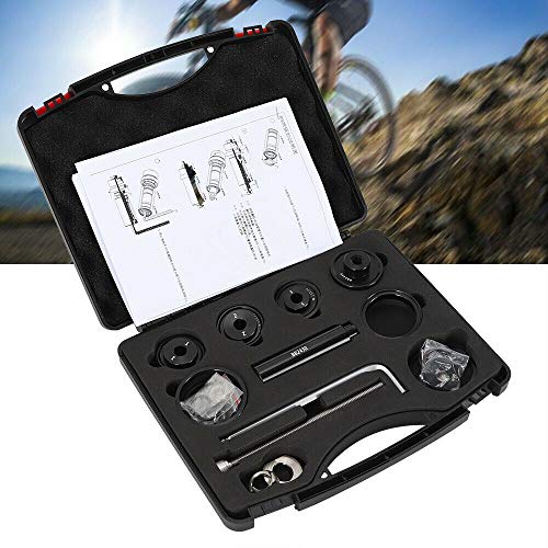 Wanlecy Bicycle Bottom Bracket Tool, Bicycle Center Shaft Installation/Removal Bearing Press BB Axis Bearing Installation Tool Set for PF30 R30 BB30 BB86 BB91 BB92