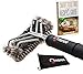 Rondo Grill Brush, 3 BBQ Brushes in 1, Wire Stainless Steel Barbecue Grill Cleaning Brush