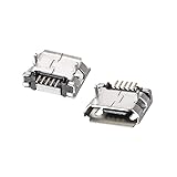 uxcell 20 PCS Micro USB Female Socket Connector
