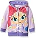 Shimmer and Shine Little Girls' Toddler Character Hoodie, Lilac/Soft Violet, 4T