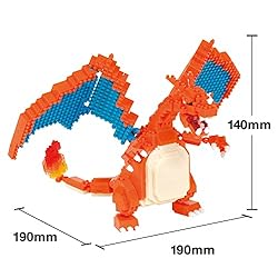 nanoblock - Pokémon - Charizard Deluxe