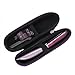 Hermitshell Facial Hair Trimmer Women Pivoting Head Eyebrow Trimmer Attachments Hard EVA Protective Case Carrying Pouch Cover Bag Purple Fits Panasonic ES2113PC
