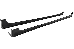 Side Skirts Compatible With 2012-2015 Honda Civic, 9th 4Dr Side Skirts Rocker Panels Pair -ABS by IKON MOTORSPORTS, 2013 2014