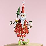 Patience Brewster Mini Dashing Santa Ornament