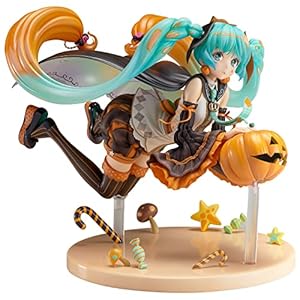 初音ミク「TRICK or MIKU」 illustration by 左（再販） ノンスケール PVC&ABS製 塗装済み 完成品フィギュア