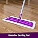 Rejuvenate Microfiber Cleaning Mop Kit, Includes Extendable Handle Mop, All Floors Cleaner and 2 Reusable Microfiber Cleaning Pads