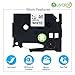 4-Pack, Buyalot Compatible Label Tape Replacement for Brother Ptouch TZe TZ Tape 9mm 0.35