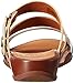 FitFlop Women's Gladdie Slide Gladiator Sandal, Precious Metals, 8 M US