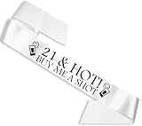 My Pretty Little Gifts 21 & Hot Sash Buy Me a Shot 21st Birthday Party view 2