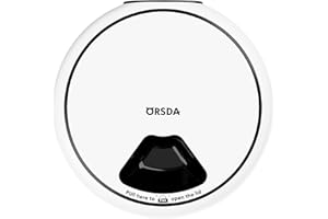 ORSDA Automatic Cat Feeder Wet Food/Dry Food, 5 Meal Timed Pet Feeder with Timer Programmable & Voice Recorder, Dual Power Supply Auto Feeder for Cats/Small Dogs