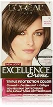L'Or&eacute;al Paris Excellence Cr&eacute;me Permanent Hair Color, 5 Medium Brown