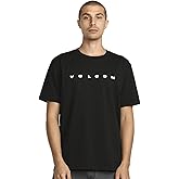 Volcom Men's Crisp Euro Short Sleeve Tee, Black, XX-Large