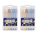 BAZIC 6 Fruit Scented Glitter Color Gel Pen with Case, 2 Pack, Total 12.