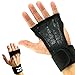 Mava Sports Workout Gloves with Wrist Wraps Support and Full Palm Silicone Padding - Perfect for Weight Lifting,Cross Training, Pull Ups, WOD and Powerlifting for Men and Women (Black, Small)