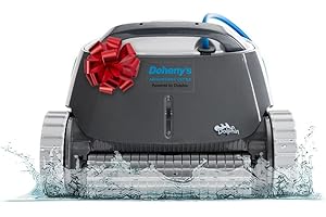 Dolphin Advantage Ultra Automatic Robotic Pool Vacuum Cleaner, Wall Climbing, Waterline Scrubber Brush, Top Load Filter, Ideal for In-Ground Pool Types Upto 50 FT in Length