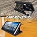 TORU CX PRO Compatible with LG V20 Wallet Case - Protective Dual Layer with Hidden Card Holder, ID Slot Hard Cover, Mirror & USB Adapter - Metal Slate