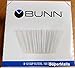 BUNN BCF100-B 100-Count Basket Filter ,White ,2 pack (packaging may vary)