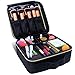 MONSTINA Makeup Train Cases Professional Travel Makeup Bag Cosmetic Cases Organizer Portable Storage Bag for Cosmetics Makeup Brushes Toiletry Travel Accessories primary