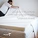 Red Nomad - King Size 3 Inch Thick, Ultra Premium Visco Elastic Memory Foam Mattress Pad Bed Topper - Made in the USA