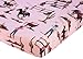Western Cowgirl Fitted Crib Sheet for Baby and Toddler Bedding Sets by Sweet Jojo Designs - Cowgirl Horse Print