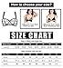 AooToo Womens Wireless Push Up Bras Seamless Comfort Deep-V Sexy Padded(Black, 30A)